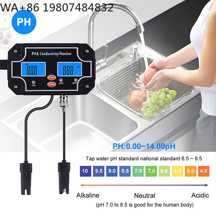Aquarium Fish Online - Sürekli Su Kalitesi Ölçer PH EC
