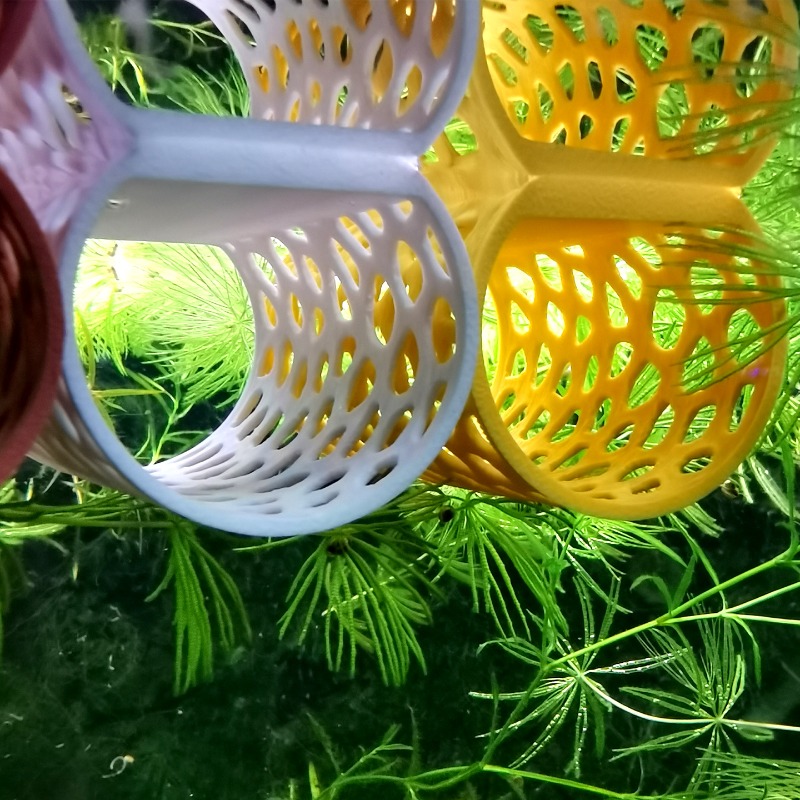 Aquarium Fish Hideout - Yüzen Betta Hamağı Tüneli, Karides Evi