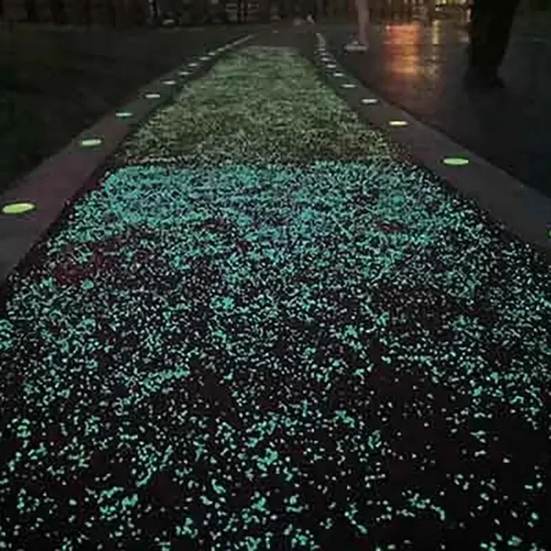 Aquarium Fish Glow In The Dark - 1000 adet 3-5mm Aydınlık Kum Karanlıkta