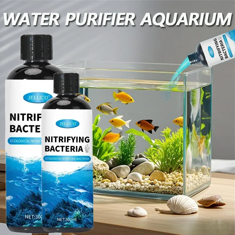 Aquarium Fish Breeding - 300 ml nitrifikasyon bakteri sıvı balık