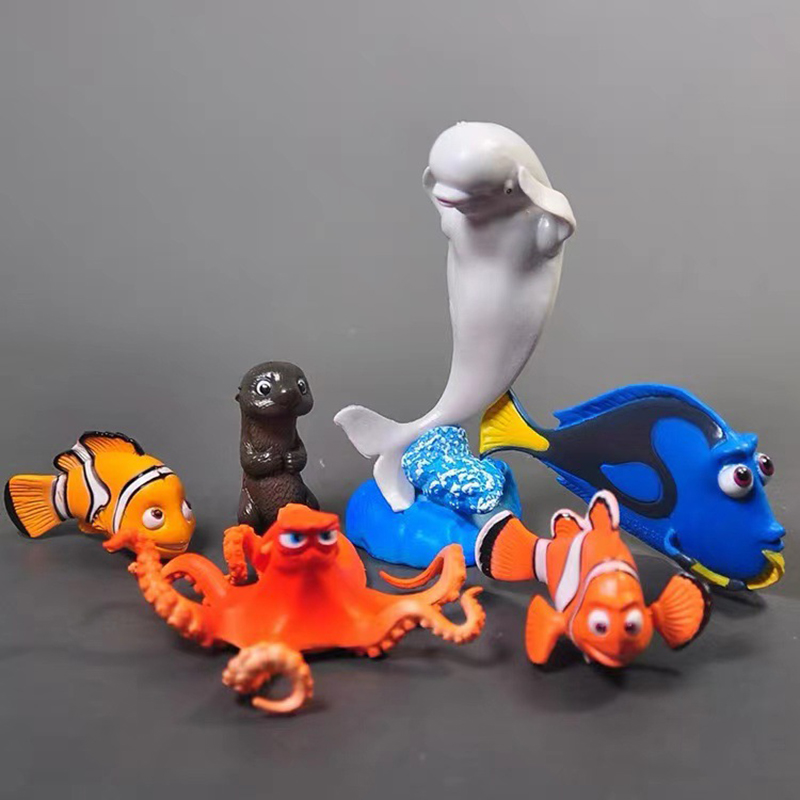 Sevimli 6 PC Bebek Heykeli Bal - Aquarium Fish Dolphin incelemesi ve fiyatı