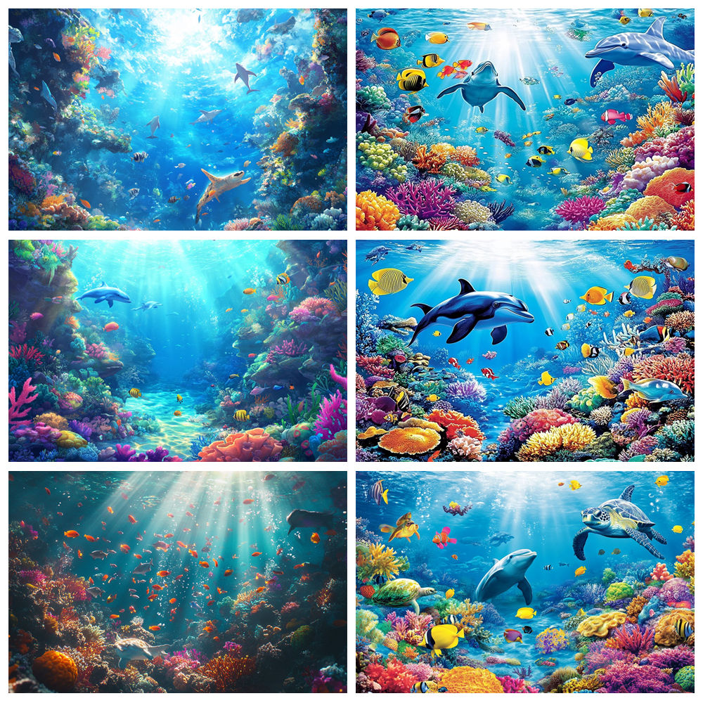 Sualtı Dünyası Arka Plan Fotoğ - Aquarium Fish Dolphin incelemesi ve fiyatı