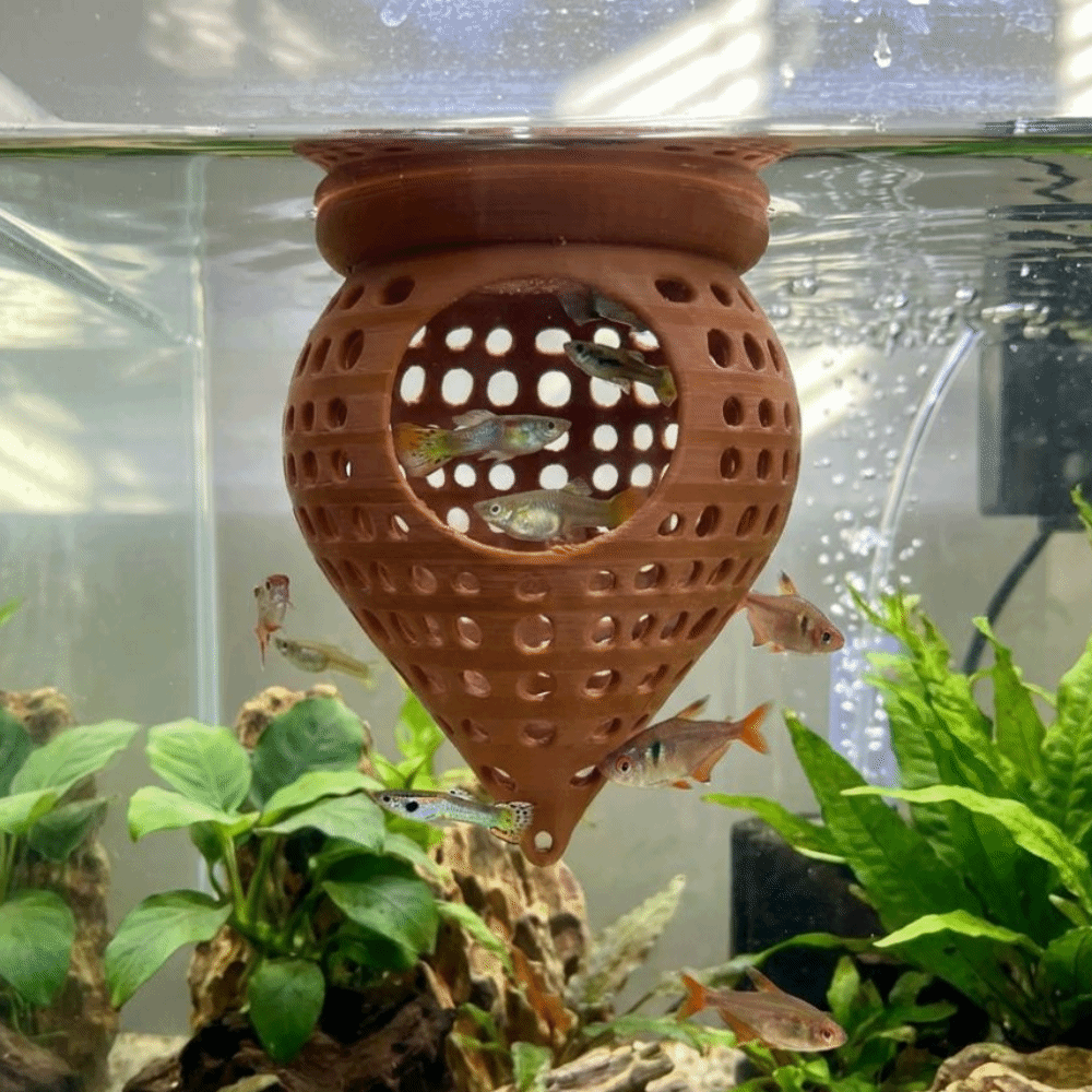 3D Baskılı Yüzen Balık Hamağı  - Aquarium Fish Hideout incelemesi ve fiyatı