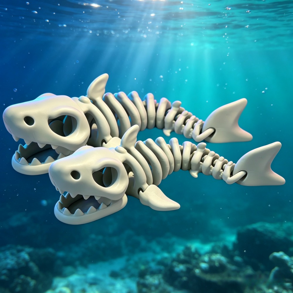 Köpekbalığı İskeleti Akvaryum  - Aquarium Fish Cartoon incelemesi ve fiyatı