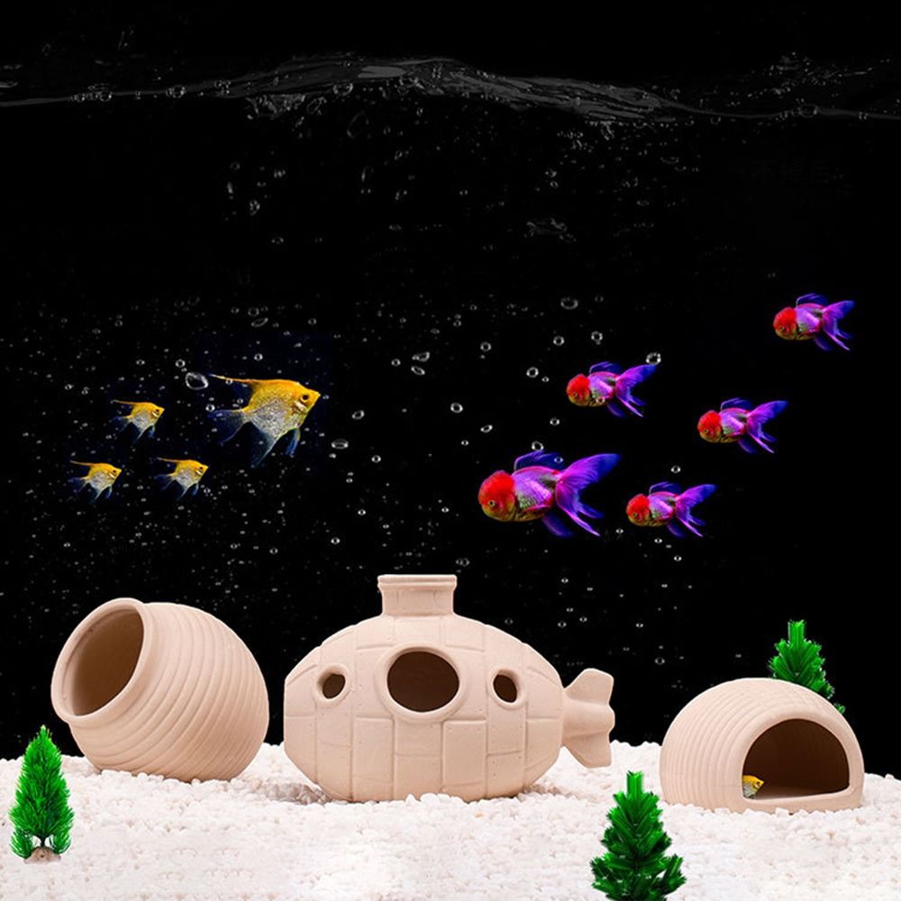 Seramik Akvaryum Karides Sakla - Aquarium Fish Hideout incelemesi ve fiyatı