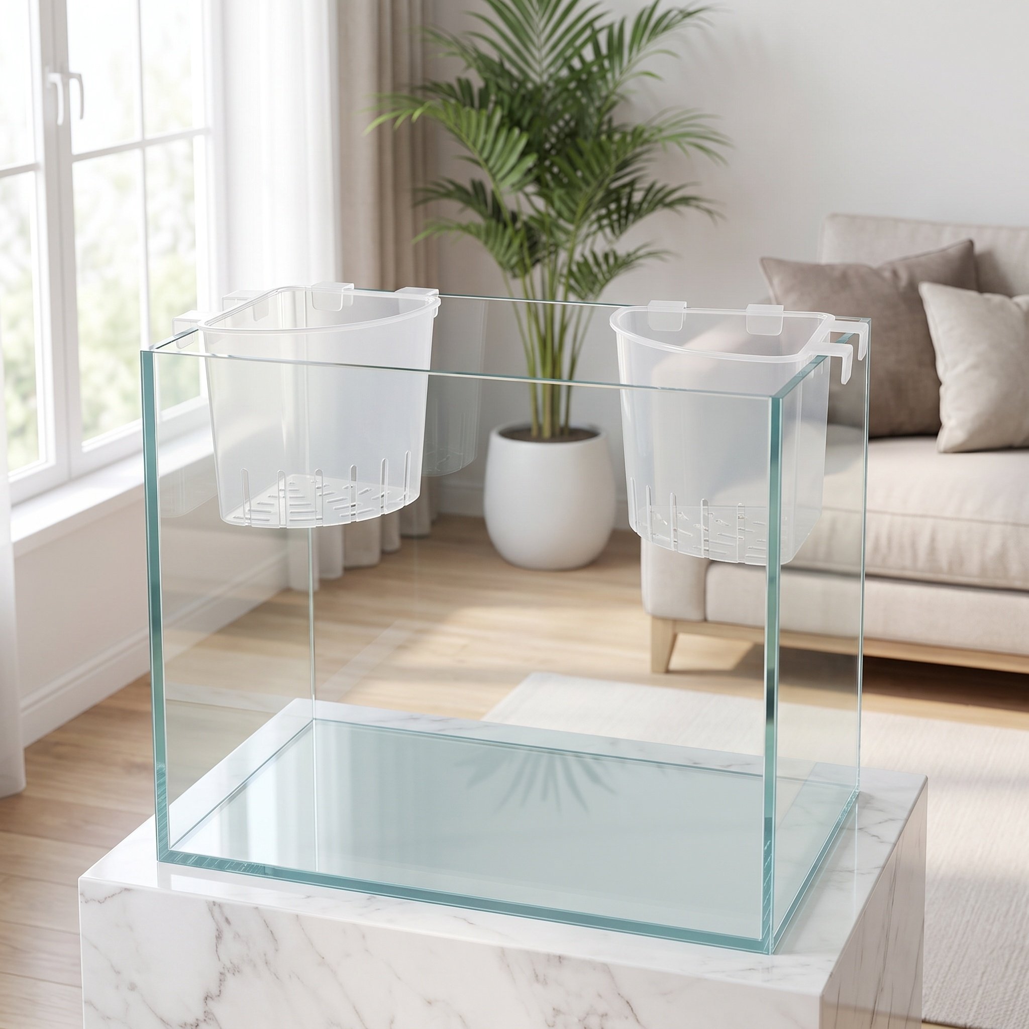 4 Adet Akvaryum Asılı Köşe Bit - Aquarium Fish Pot incelemesi ve fiyatı
