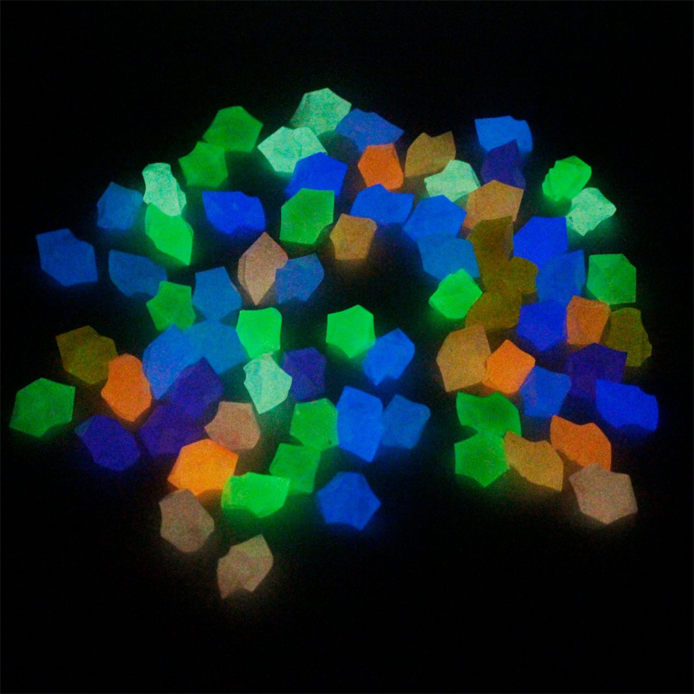 100 adet 14*11mm Koyu Çakıl Ta - Aquarium Fish Glow In The Dark incelemesi ve fiyatı