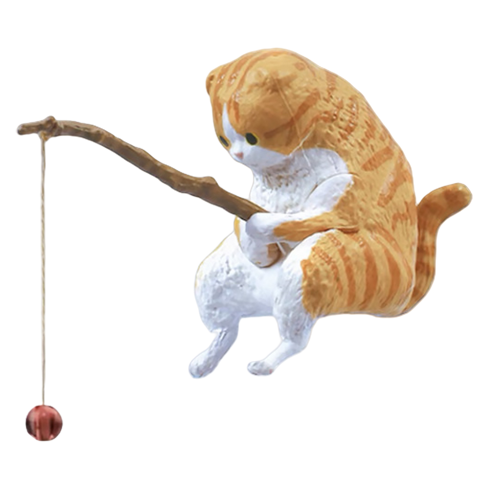 Sevimli Balıkçılık Kedi Figürü - Aquarium Fish Cartoon incelemesi ve fiyatı