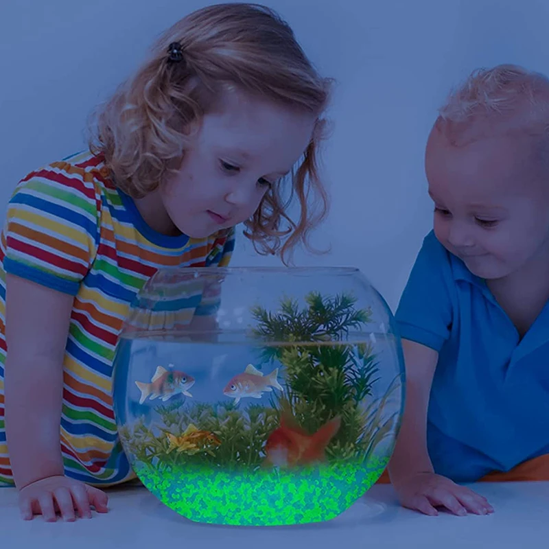 1000 adet 3-5mm aydınlık kum k - Aquarium Fish Glow In The Dark incelemesi ve fiyatı