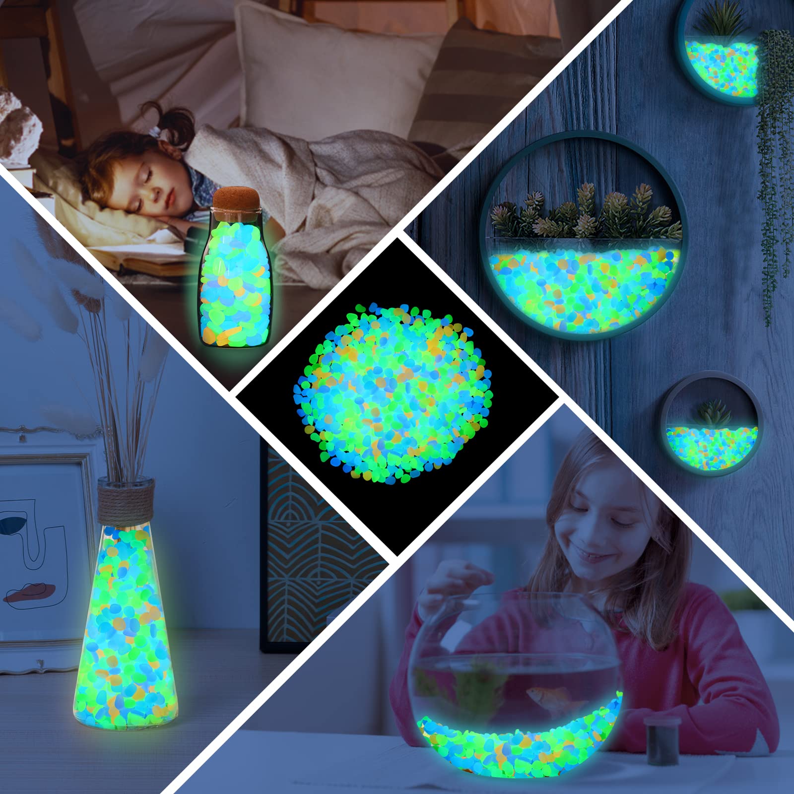200 Adet Karanlıkta Parlayan B - Aquarium Fish Glow In The Dark incelemesi ve fiyatı
