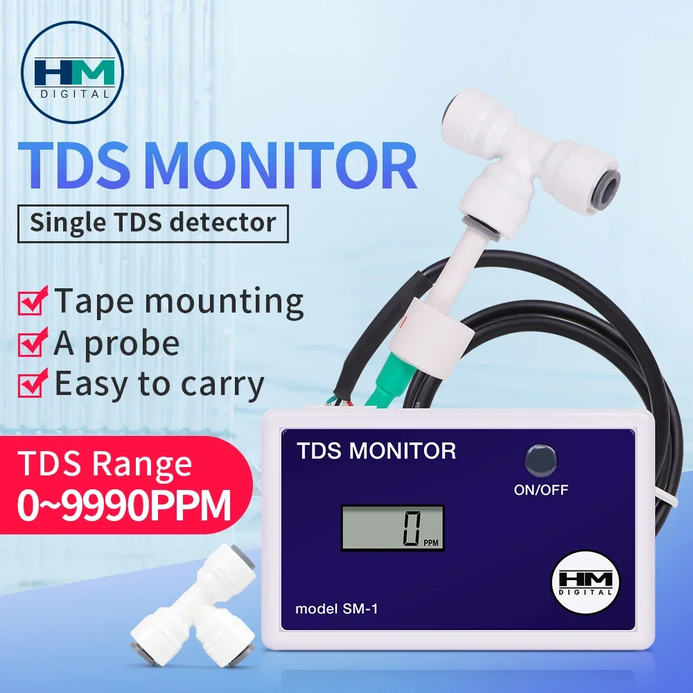 SM1 Tek/TRM1 Üçlü TDS Metre Çe - Aquarium Fish Online incelemesi ve fiyatı