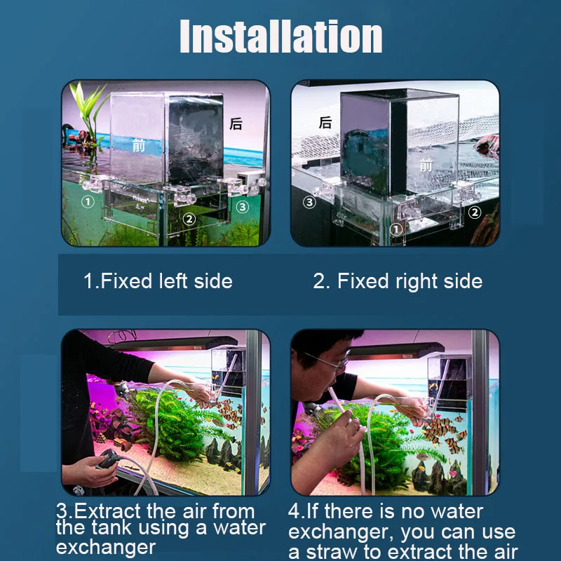 Yaratıcı akvaryum tankları neg - Aquarium Fish Pot incelemesi ve fiyatı