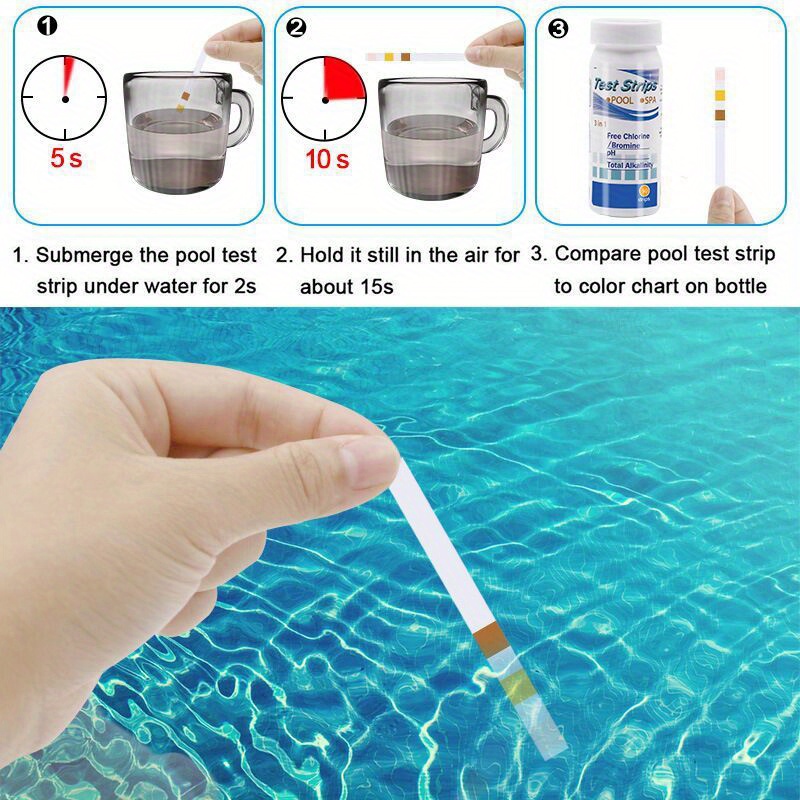 Klor PH Test Şeritleri SPA Yüz - Aquarium Fish Breeding incelemesi ve fiyatı