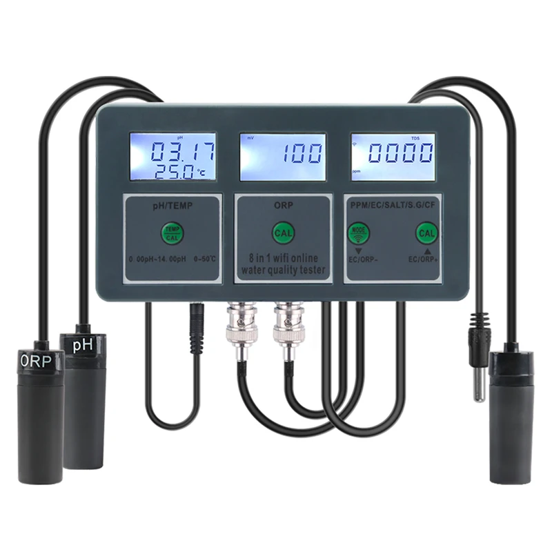 WiFi Dijital PH ORP TDS EC Tuz - Aquarium Fish Online incelemesi ve fiyatı