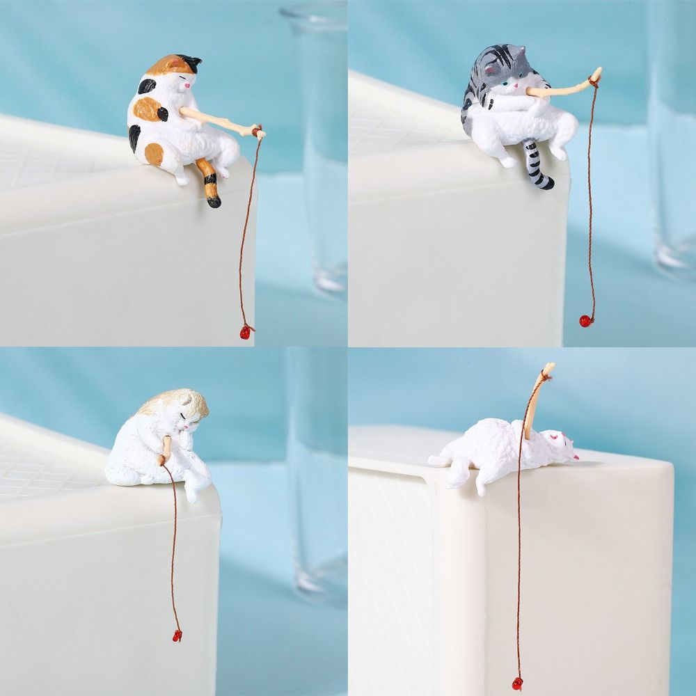 Minyatür Balıkçılık Kedi Süsü  - Aquarium Fish Cartoon incelemesi ve fiyatı