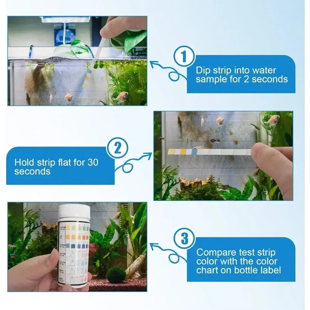 Akvaryum Test Şeridi PH Kalite - Aquarium Fish Breeding incelemesi ve fiyatı