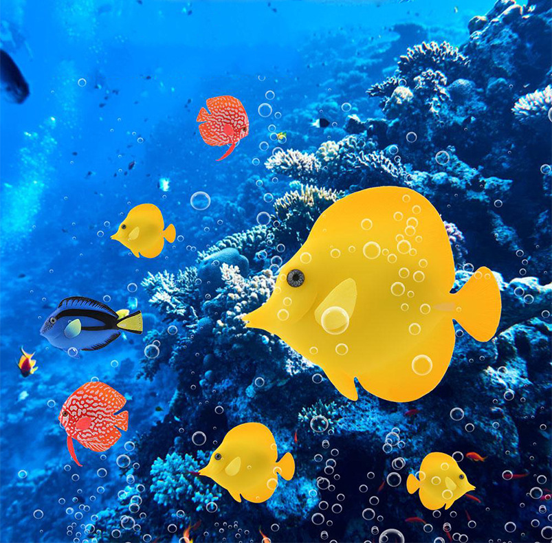 Karanlıkta Parlayan Silikon Ba - Aquarium Fish Glow In The Dark incelemesi ve fiyatı